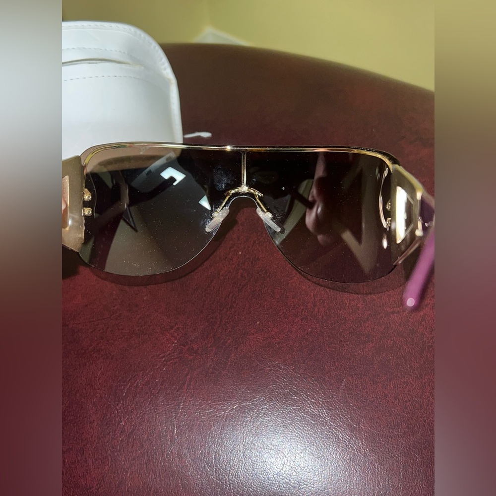 Christian Dior Escrime 1 Purple Sunglasses Vintage Y2K - Picture 6 of 16